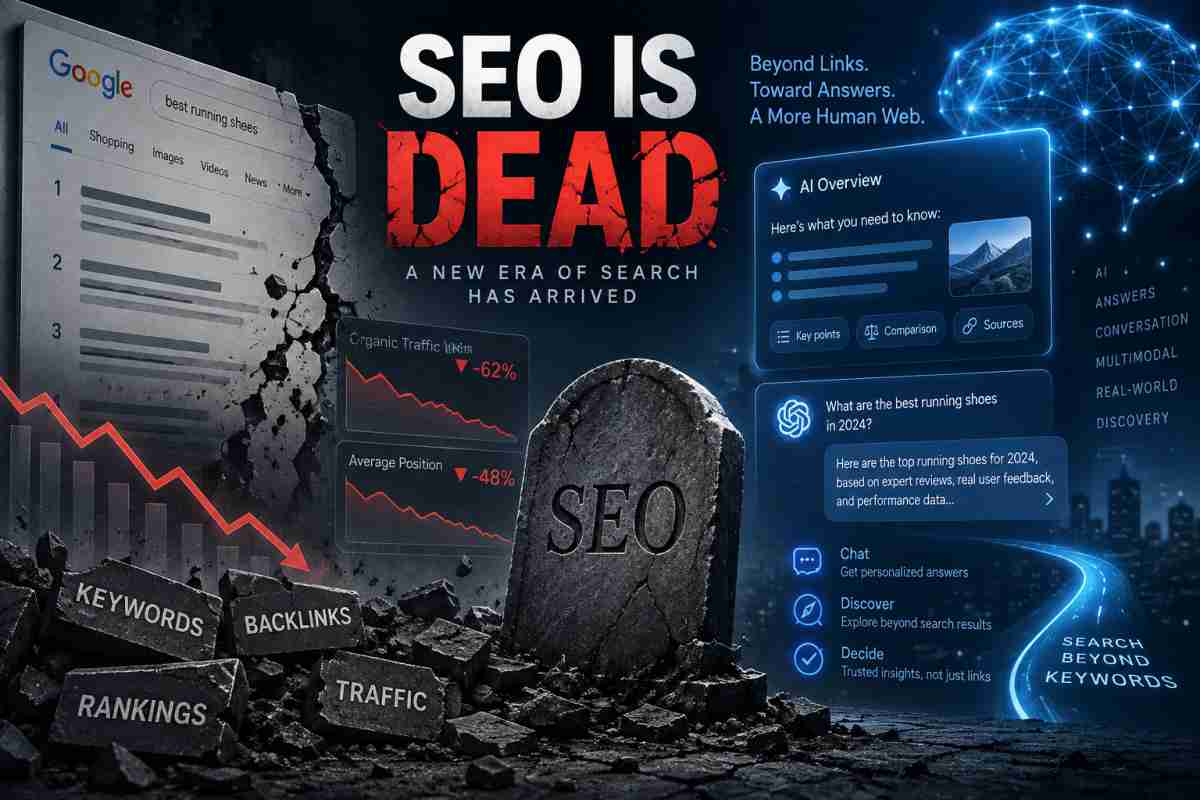 SEO Is Dead - Digital Marketing AEO, GEO, AIO and LLMO