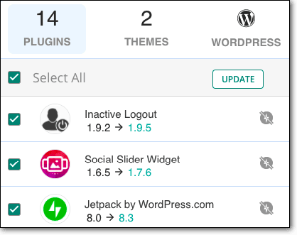 Best WordPress backup interface - Blogvault