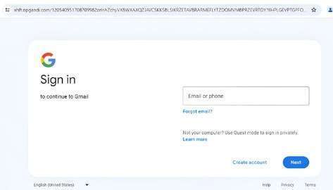 Content creation platforms are being leveraged for phishing attacks - Gmail.com login