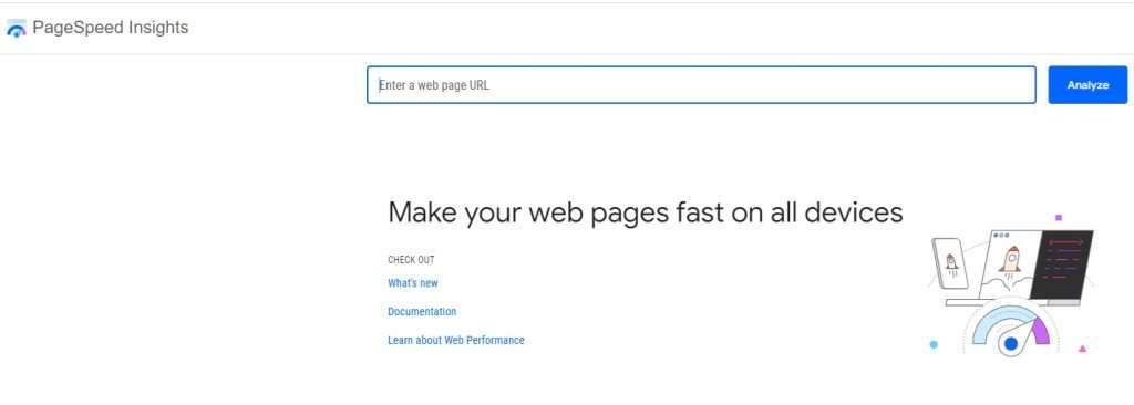 Page Speed Insights 