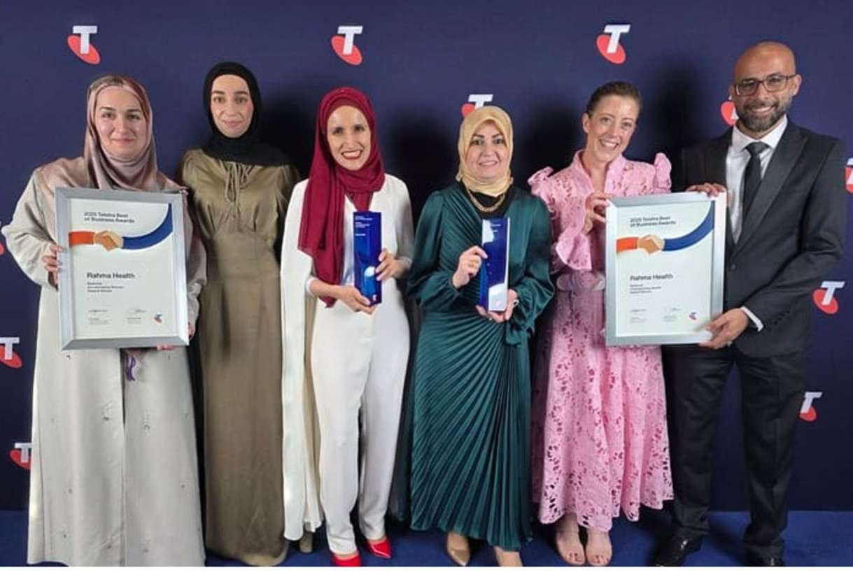 Rahma Health Telstra Business Award Winners 2025 - News