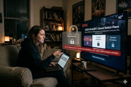 Netflix Plan Lockin - Subscription Downgrade disabled until payment of old plan