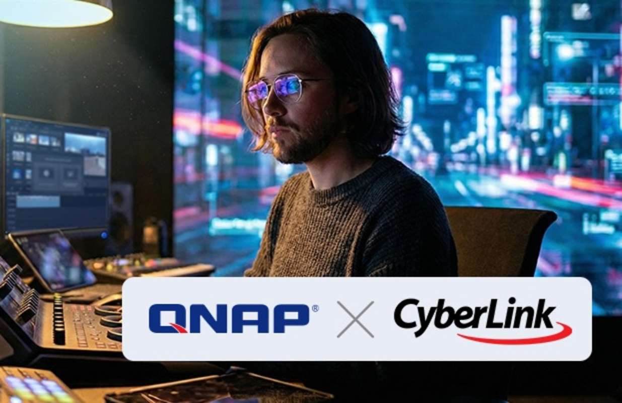 QNAP and CyberLink partner as QNAP Positions Itself at the Forefront of NAS Innovation