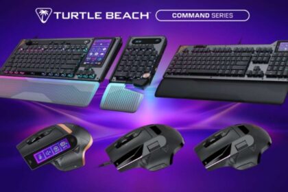 TURTLE BEACH HAS UNVEILED THE COMMAND SERIES, AN ALL-NEW ECOSYSTEM OF PC GAMING KEYBOARDS AND MICE