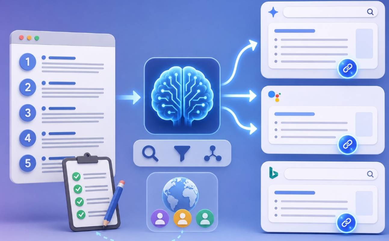 Listicles Get You Cited by AI Search Results and AI Overviews
