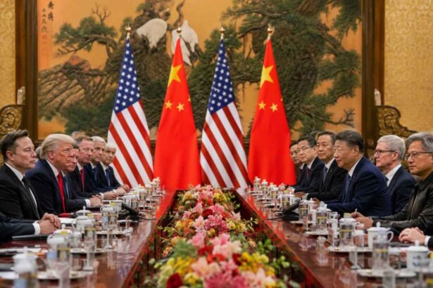 Trump and Xi are face-to-face at the Great Hall of the People in Beijing — and the stakes couldn’t be higher - Tech - artificial intelligence