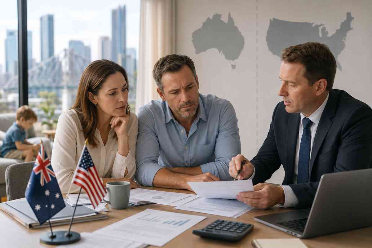 Surprise American Family Australia Off Guard
