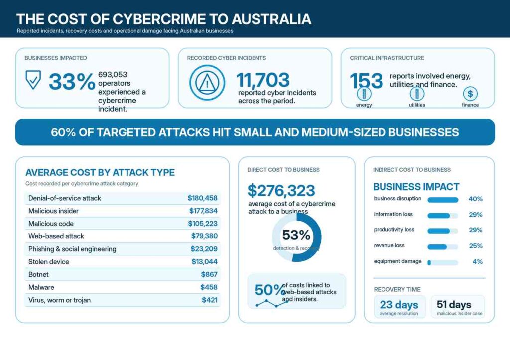 Cost of Cybercrime To Australia