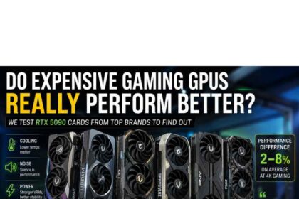 Do more expensive RTX 5090 GPU graphic Cards Actually Perform Better vs Brands