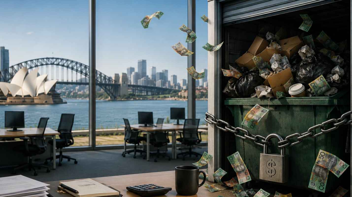 Offices Are Paying Premium Rent to Store Rubbish in Australia