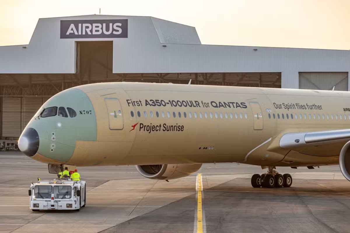 Qantas modified Airbus A350-1000ULR Flies 24 Hours in Record-Breaking Commercial Flight Test
