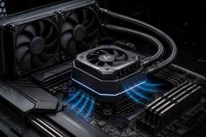 Hybrid-Flow AIO CPU Cooler - Liquid Water and Air