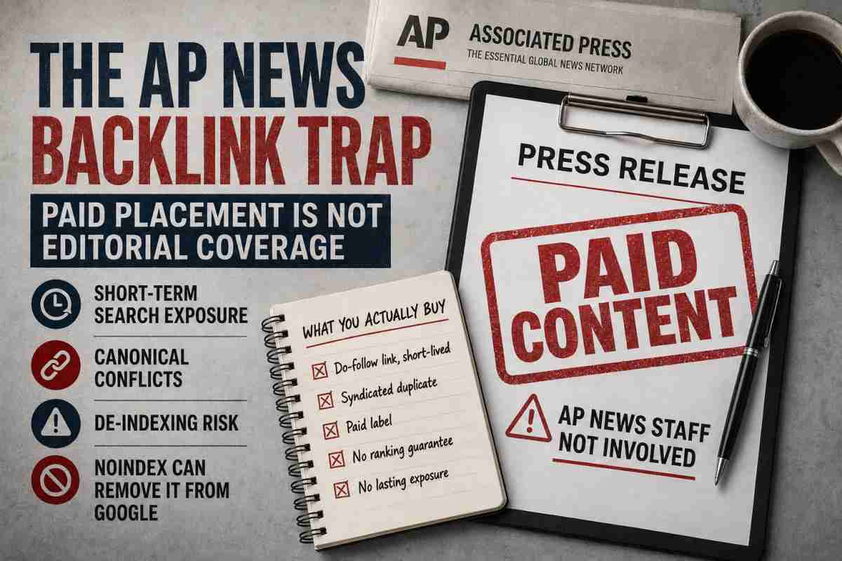 Buy press release on APnews.com - the do-follow backlink