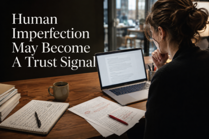 AI May Turn Human Imperfection Into a Trust Signal