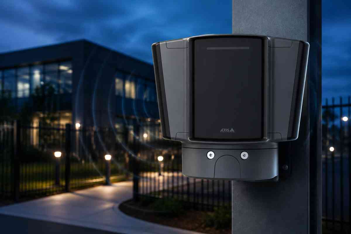 Axis Communications unveils the latest radar product at Security Exhibition and Conference 2026