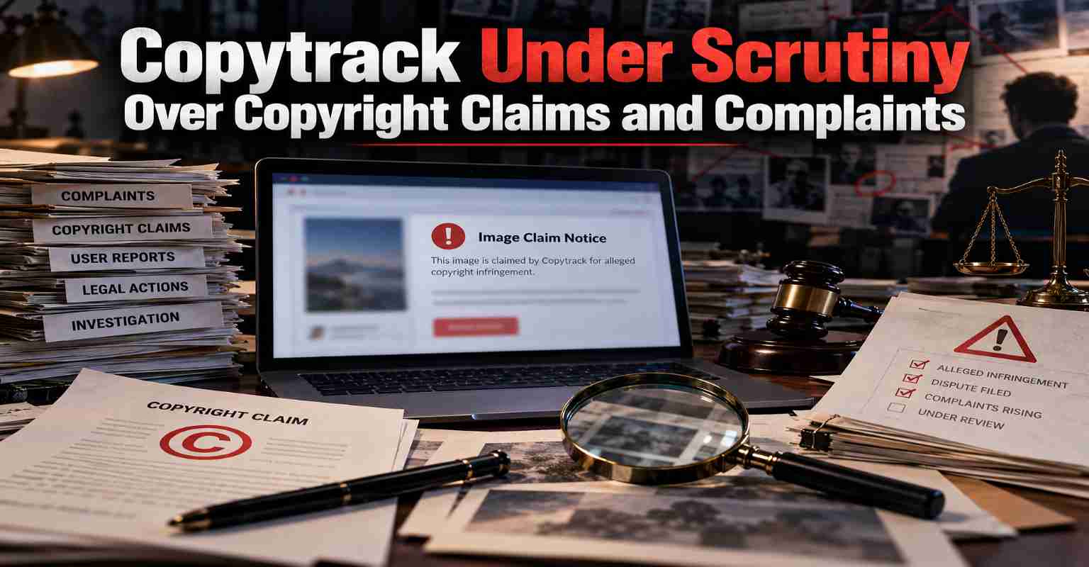 Copytrack Scam - Copyright complaints