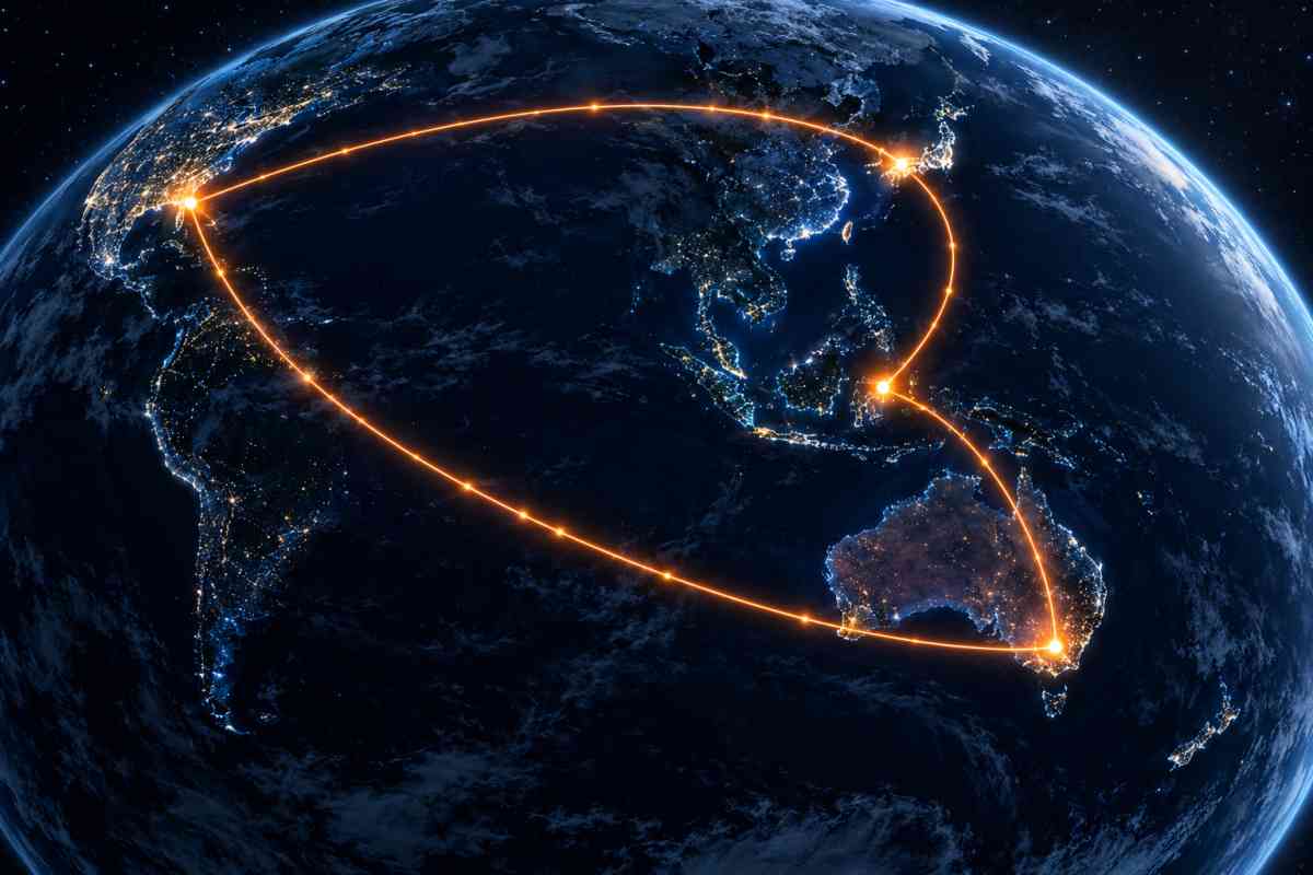 Vocus - Melbourne, Australia to Singapore network routing