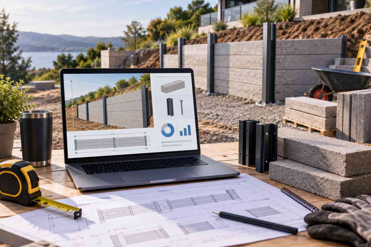 retaining wall calculator
