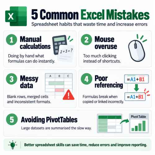 5 Common Excel Mistakes and How Proper Training Can Help