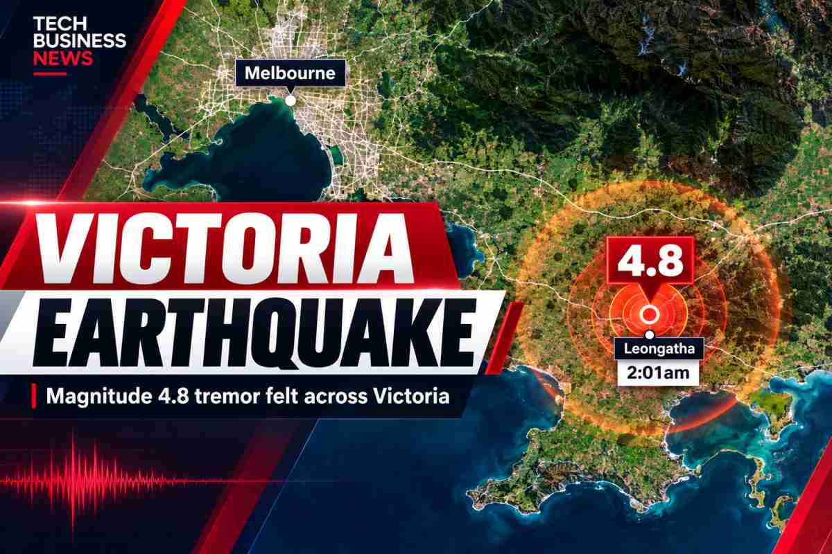 Earthquake Magnitude 4.8 hits Victoria with tremors felt across Melbourne